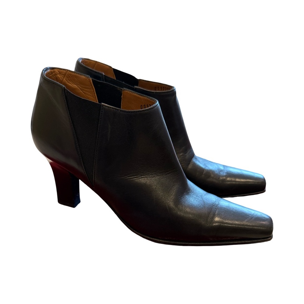 Salvatore Ferragamo Musette Black Heeled Boots